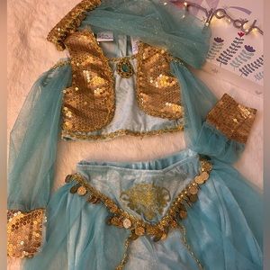 4T Princess Jasmine Costume 🧡👑